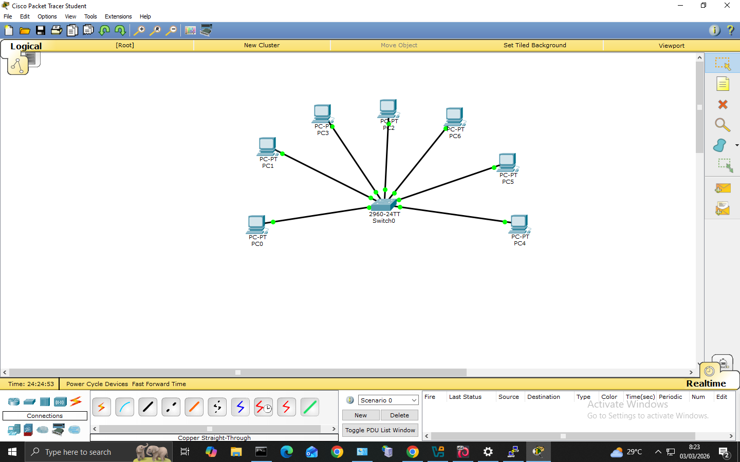 Hasil Praktikum Cisco Packet Tracer